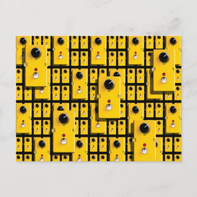 Post it Loud Postkarte (Vorderseite)