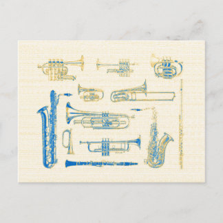 Post it Loud Postkarte