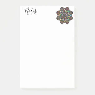 Post-it-Noten-Mandala Post-it Klebezettel