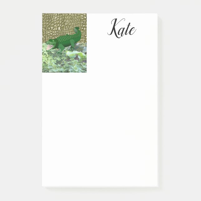 Post-it Notes Alligator Klebezettel (Vorderseite)