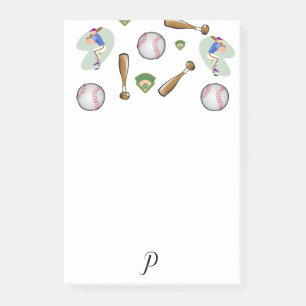 Post-it Notes Baseball Klebezettel
