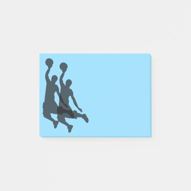 Post-it-Notes-Basketball Post-it-Notizen Post-it Klebezettel (Vorderseite)