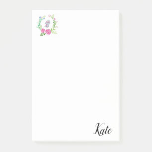 Post-it Notes Blumen-Elefant Klebezettel