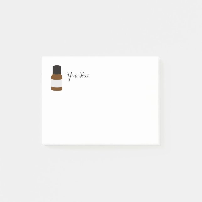 Post-it-Notes Essential Oil Note Pad Post-it Klebezettel (Vorderseite)
