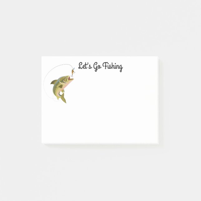 Post-it-Notes-Fischerei Post-it Klebezettel (Vorderseite)