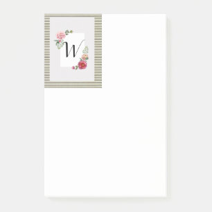 Post-it Notes Floral Klebezettel