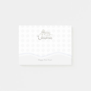 Post-it Notes - Frohe Weihnachten & Happy New Year Klebezettel