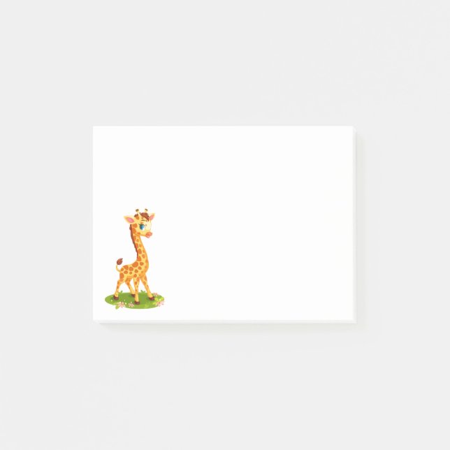 Post-it-Notes-Giraffe Post-it Klebezettel (Vorderseite)