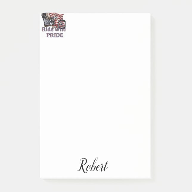 Post-it Notes Harley Davidson Klebezettel (Vorderseite)