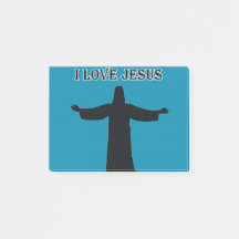 Post-It Notes i love jesus