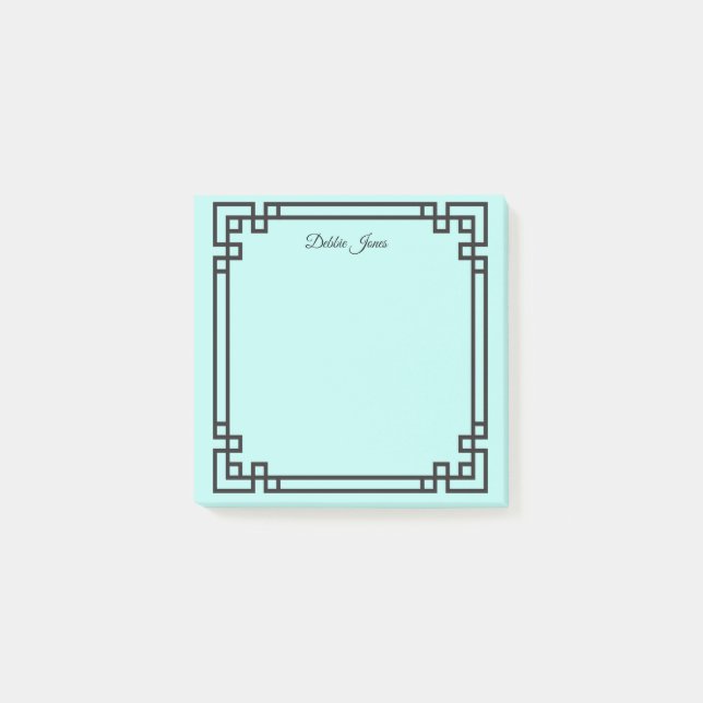 Post-it-Notes-Individuelle Name Post-it Klebezettel (Vorderseite)