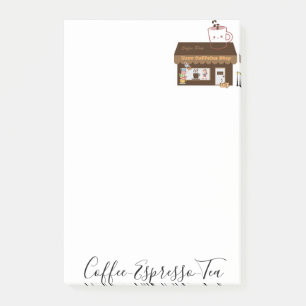 Post-it Notes Kaffee Espresso Teeladen Klebezettel