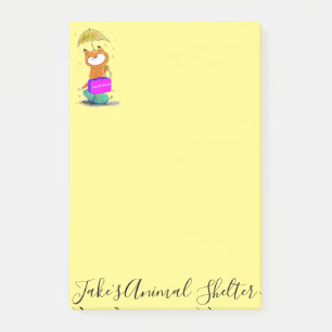 Post-it Notes Katze Feline Sterilisation & Kastrat Klebezettel