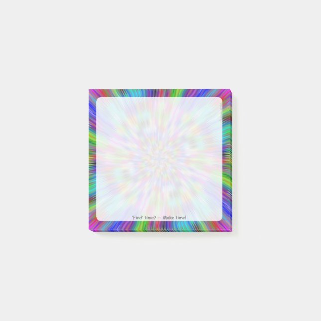 Post-it Notes — Make time Klebezettel (Vorderseite)