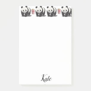 Post-it Notes Panda Popcorn Post-it Klebezettel