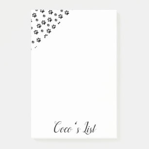 Post-it Notes Pfoten Katze Kätzchen Hunde Welpe Klebezettel