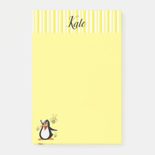 Post-it Notes Pinguin Hummel Klebezettel