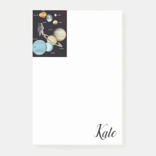 Post-it Notes Planeten Klebezettel