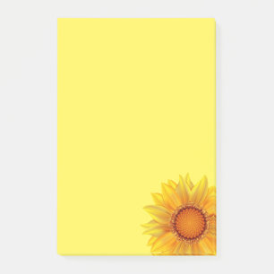 Post-it-Notes-Sonnenblume Post-it Klebezettel