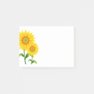 Post-it-Notes-Sonnenblumen Post-it Klebezettel