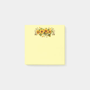 Post-it-Notes-Sonnenblumen Post-it Klebezettel