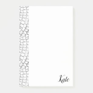 Post-it Notes Weiße Pavers Klebezettel