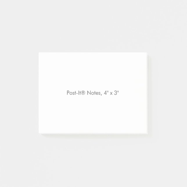 Post-It® Notizen, 10 cm x 7,5 cm Post-it Klebezettel (Vorderseite)