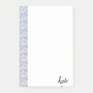 Post-it Notizen Blau Grün