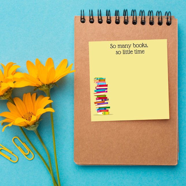 Post-it-Notizen für Bücherliebhaber Post-it Klebezettel (Von Creator hochgeladen)