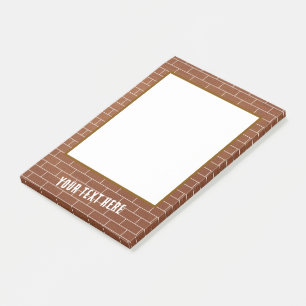 Post-it® Notizen mit personalisiertem Text auf Zie