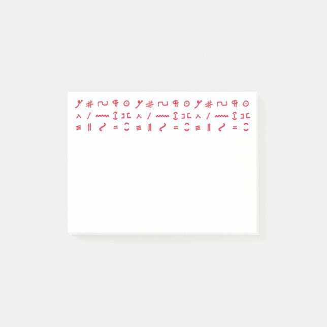 Post-it-Zettel die Kennzeichen des Korrektors Post-it Klebezettel (Vorderseite)