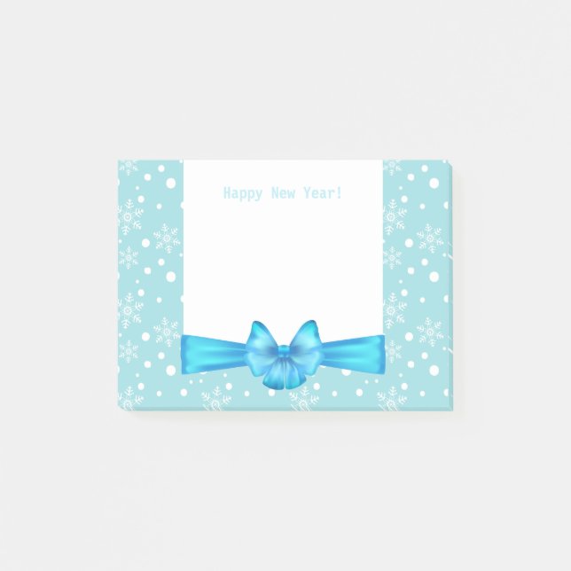 Post-Itanmerkungen - frohe Weihnachten u. guten Post-it Klebezettel (Vorderseite)