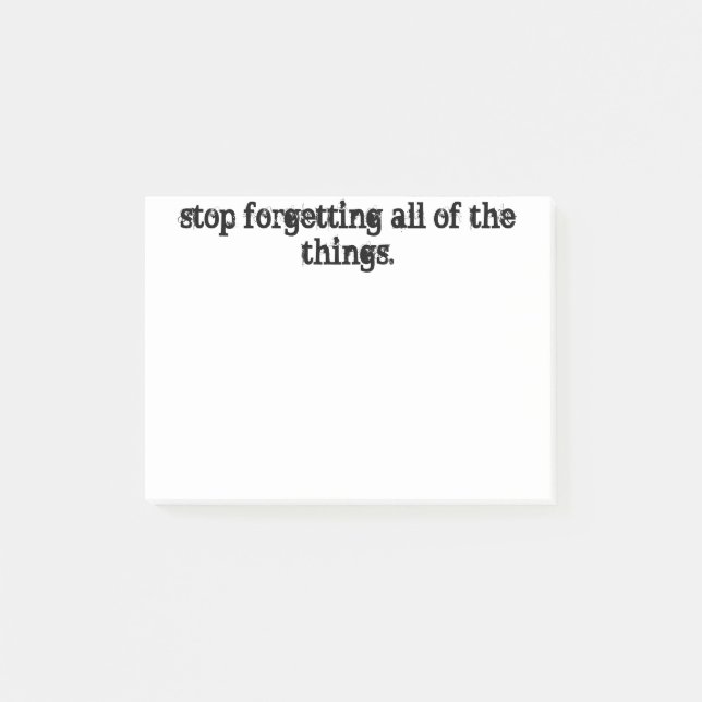 Post-Itanmerkungen Post-it Klebezettel (Vorderseite)