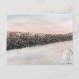 POST-KARTE "SNOW SCAPE" POSTKARTE