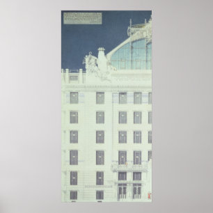 Post Office Savings Bank, Wien Poster