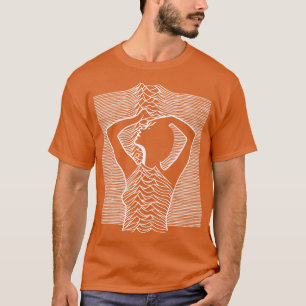 post-punk-frau-wellen-design T-Shirt