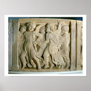 Post-restoration panel No.I from the exterior pulp Poster