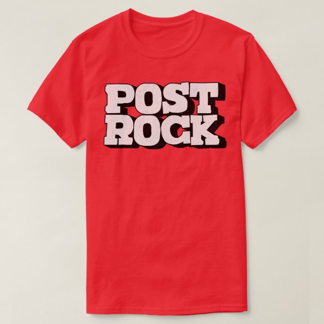 Post Rock T-Shirt (Design vorne)