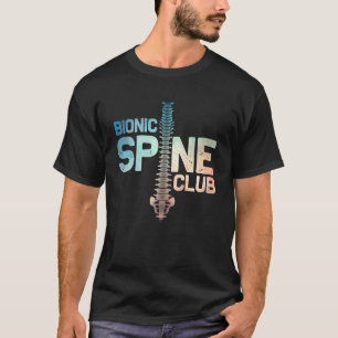 Post Rückenoperation Kunst für Männer Frauen Bioni T-Shirt