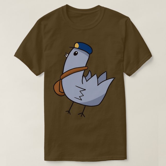 Post-Taube 1 T-Shirt (Design vorne)