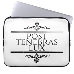 Post Tenebras Lux Laptopschutzhülle
