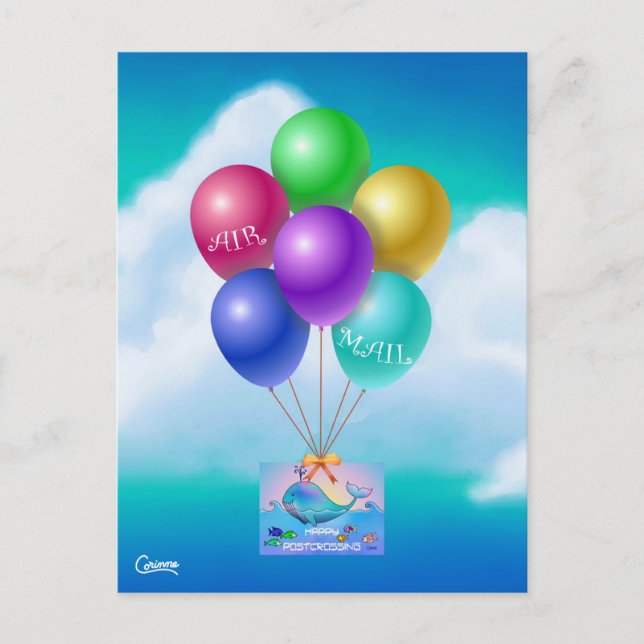 Post - Wal - Postkarte (Vorderseite)