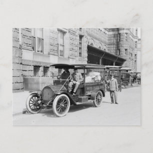 Postabteilung: Paketpost Postkarte