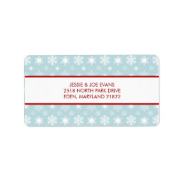 Postadressen für Weihnachtskarten Adressaufkleber