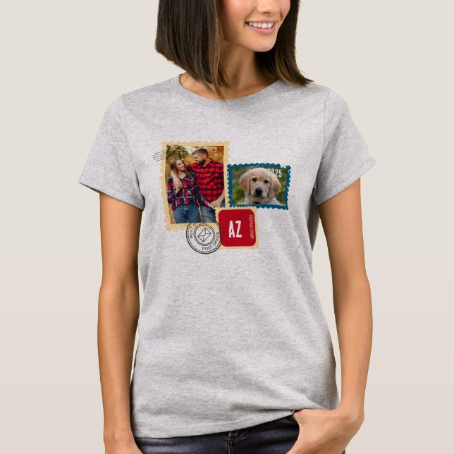 Postage Briefmarke T - Shirt (Vorderseite)