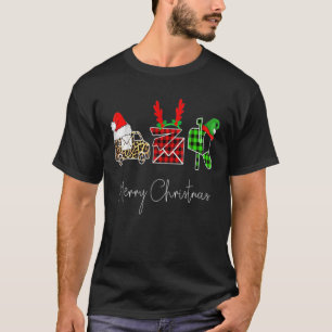 Postal-Arbeitnehmer frohe Weihnachten Weihnachten  T-Shirt
