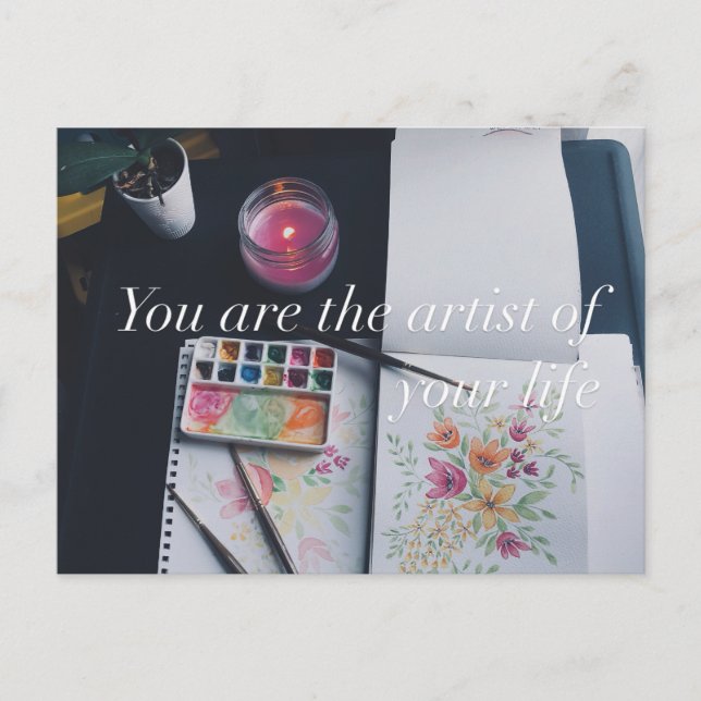 Postal arte  postkarte (Vorderseite)