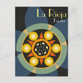 Postal de La Rioja, España Postkarte