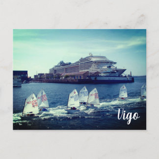 Postal de Vigo Postkarte
