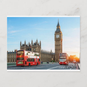 Postal London. Postkarte